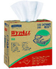 Kimberly-Clark Wypall X60 White Hydroknit 1260 Wipe - Pop-up Dispenser - 126 sheets per pack - 16.8 in Overall Length - 34790 - 036000-34790 - R. S. Hughes Company, Inc.