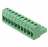 Pluggable Terminal Blocks 10 Pos 5.08mm pitch Plug 24-12 AWG Screw -- 629-1758403 - Image