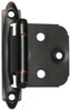 Semi-Concealed Hinges, Variable Overlay, Self.. - 400164 - HardwareSource, Inc.