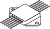 Half-Bridge, N-Channel MOSFET, Hi-Rel POWER HYBRID -- SPH12100FP