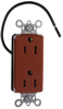 PlugTail Split Circuit Receptacle - PT26262SCRED - Legrand