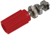 Binding Post, 15A, #8-32, Screw, Red; Product Range Abbatron Hh Smith - 87F3661 - Newark, An Avnet Company