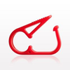 Pinch Clamp, Red - 65741 - Qosina Corp.