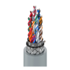 RS232/422 Low Cap, #24-12pr, PE, O/A Foil+Braid, PVC Jkt, CM, 100Ω -- 9836 - Image