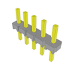 Headers, Male Pins - 612-MTLW-105-05-T-S-140-ND - DigiKey