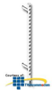 Chatsworth Products Vertical Power Strips with Amp.. -- 12851 - Image