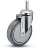 CH - Chrome Hospital Series Caster -- CH-04PYP-125-SW