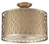Semi-Flush Mts.-Drum Shade - 604270 - Light Center (The)