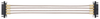 4 Pos. Female SIL RG178 Cable Assembly, 150mm, double-end, Jackscrews -- M80-FC305F1-04-0150F1 - Image