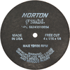 Norton Gemini A Type 01/41 Small Diameter Cut-Off Wheel - 66243510654 - Norton Abrasives