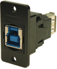 Usb Adapter, 3.0 Type B Rcpt-A Rcpt Rohs Compliant Cliff Electronic Components - 36AJ8744 - Newark, An Avnet Company