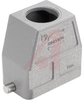 HAN 10B HOOD TOP ENTRY HC 2 PEGS M32 - 70104058 - Allied Electronics, Inc.