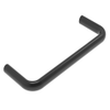 Handle, 102mm  Hole Centers, Internal Thread, M4 thread, Aluminum Alloy, Anodized, Black, Oval, 11 X 7 mm -- P8-102-38-M4Q-15 - Image