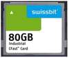 Industrial Cfast Flash Memory Card, 80Gb; Blank Media Flash Memory Type Swissbit -- 98AH5761