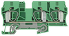 Modular PE Terminal Blocks - ZPE 16 - Weidmuller