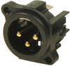 Xlr Connector, R/a Plug, 3Pos, Pcb Rohs Compliant Cliff Electronic Components - 36AJ6109 - Newark, An Avnet Company