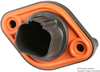 Rcpt Housing, 4Pos, Thermoplastic, Blk; Product Range Amphenol Sine/tuchel - 78Y0465 - Newark, An Avnet Company