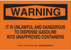 Chemical & Hazardous Material Sign - 126584 - Brady Corporation