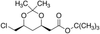 (4R-cis)-6-Chloromethyl-2,2-dimethyl-1,3-dioxane-4-acetic -- 8369 - Image
