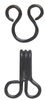 Hooks Only Size 2 - Black - HE20BK - Cleaner's Supply, Inc.