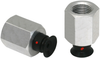 Flat suction cup (round) for smooth or slightly rough surfaces PFYN 10 SI-AS-55 G1/8-IG - 10.01.01.10361 - Schmalz Inc.