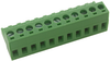 Terminal Block, Eurostyle 11 Position 24-12Awg; Pitch Spacing Multicomp - 04R6700 - Newark, An Avnet Company
