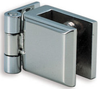 Glass Door Hinge, Stainless Steel, Non-Bore Inset - 658095 - HardwareSource, Inc.