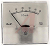 Panel Meter; 0 to 50 mA; 5%; 2.5 in.; Polystyrene - 70136704 - Allied Electronics, Inc.