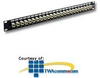 ICC Fiber Optic Patch Panel - 24 Duplex MT/RJ, 1RMS -- ICFORPPAM1
