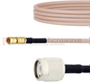 SSMC Plug to TNC Male Cable RG316 Coax in 48 Inch - FMCA1476-48 - Fairview Microwave Inc.