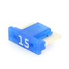Littelfuse Low Profile MINI® Fuse, 15A, Blue, 0891015.U - 46296 - Waytek, Inc.