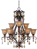 22266EMFL Large Chandeliers-Glass Shade - 408698 - Capital Lighting, Inc.