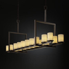 POR-8717-10-PLET-DBRZ Island/Pool Table-4 Light + - 670428 - Capital Lighting, Inc.