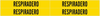 Brady B-946 Vinyl Self-Adhesive Pipe Marker - 1 1/8 in Height - 3/4 in Character Height - 7 in Length - Printed Msg = RESPIRADERO - 83573 - 754473-83573 - R. S. Hughes Company, Inc.