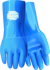 Red Steer Bruin 184 Blue Large PVC Full Fingered Work & General Purpose Gloves - PVC Full Coverage Coating - 12 in Length - 046065-01843 - 046065-01843 - R. S. Hughes Company, Inc.