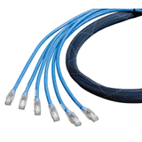 10GX Copper Pre-Term 6x S/FTP LSZH -- 10GX S/FTP LSZH PRE-TERM 6