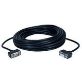 QVS - 25FT UltraThin Male-to-Female VGA Cable