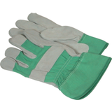 Large Cowsplit Leather Work Gloves -- 5050034