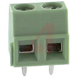 Block, Terminal; 13.5 A; 250 V; 5.08 mm; 26 to 16 AWG; 2; Screw; Solder; 4 kV -- 1729128