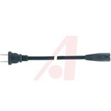 Power Cord; 7 A; Plug; SPT-2; 6 ft.; 60degC -- 223020-01