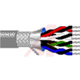 COMPUTER CABLE, POLYETHYLENE INSULAT, 28AWG STRAND (7X36), 9 PAIRS CHROME -- 9809 060100
