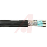 Cable, Shielded; 15; 22 AWG; 7 x 30; 0.340 in.; 0.010 in.; 0.032 in.; PVC -- 6347 SL001