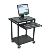 33" Endura Computer Station w/Roll-Out Shelf -- LEMSS