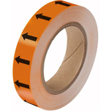 High Visibility Tapes -- ARROWTAPE:BLACK/ORANGE25MMX33M