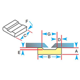 Katbak Ceramic Weld Backing -- 1G93-R