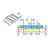 Katbak Ceramic Weld Backing -- 1G42-ER