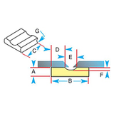 Katbak Ceramic Weld Backing -- 1G41-R