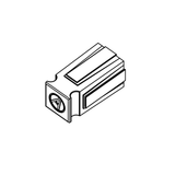Powerpole ® 15-45 Spacer White Short -- 1399G25-BK