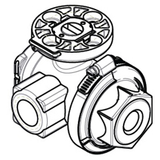 1" Polypropylene Valve -- F3F23