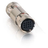 RapidRun&reg; Multimedia 12-pin Din (Blue) F/F Coupler -- 2212-42188-001